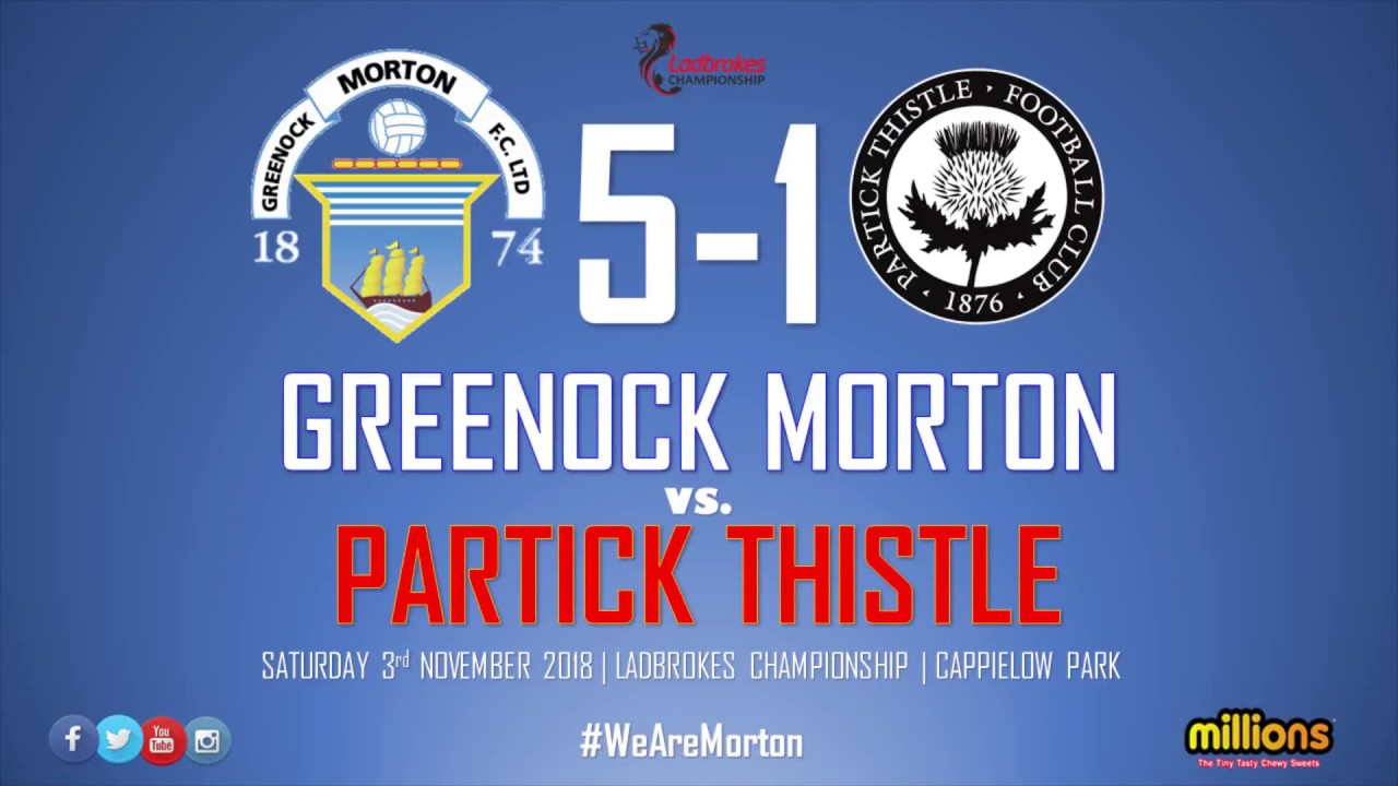 Match Highlights | Morton 5-1 Partick Thistle (Saturday 3 Nov 2018)