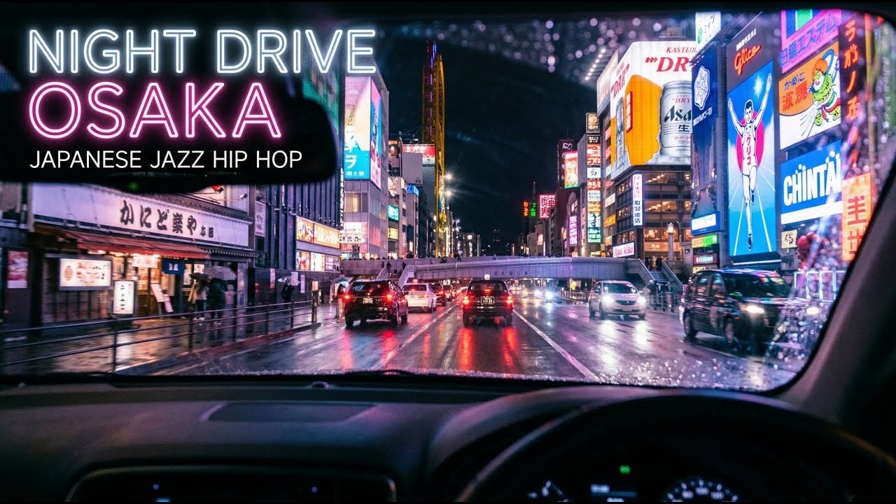 Night Drive 🌃【Neon Rhythm Sessions #3】大阪の夜を彩るジャズラップ | Jazz Hip Hop Mix