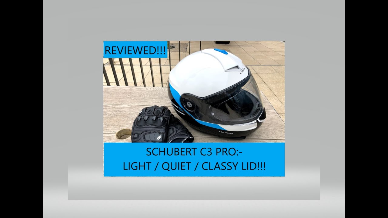 Schubert C3 PRO - HELMET REVIEW!!