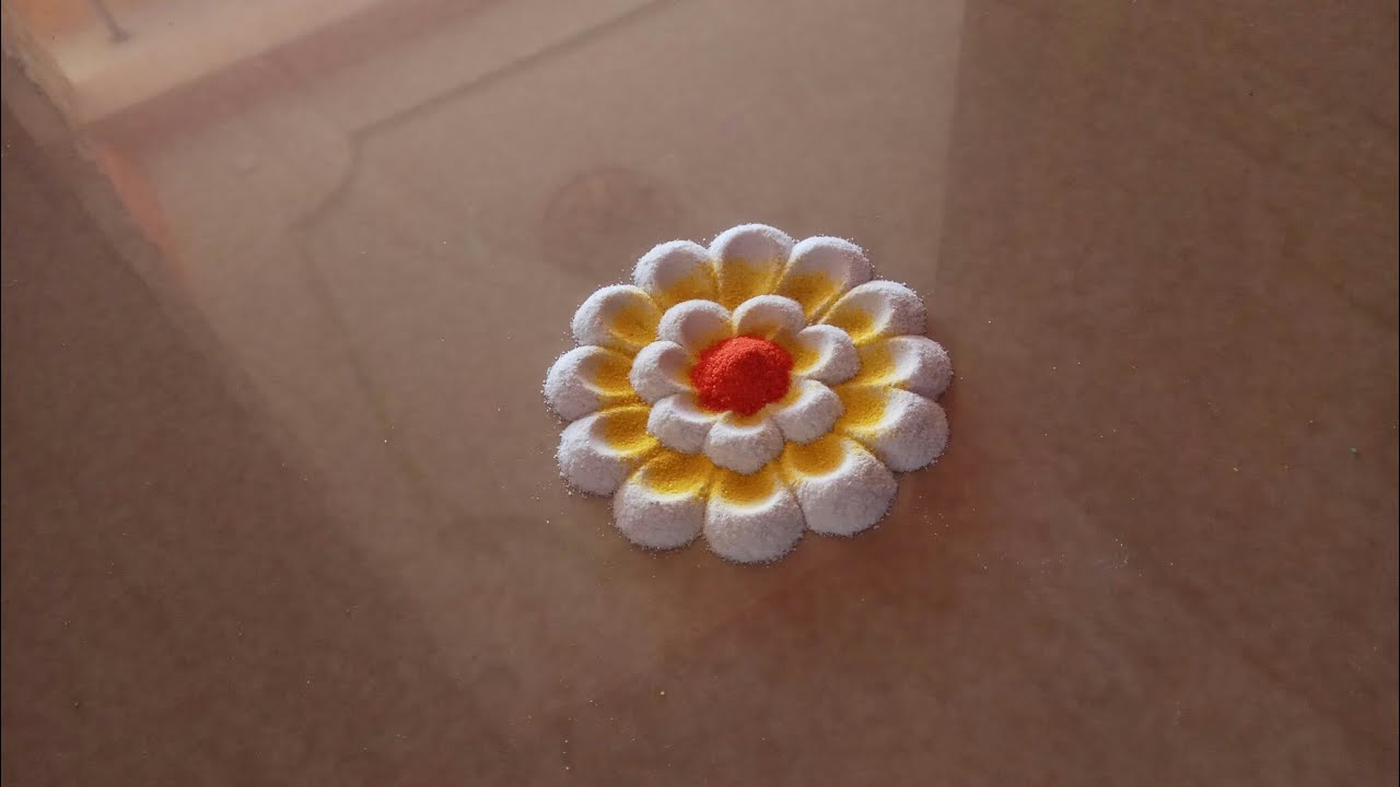 2021 krishna janmashtami festival rangoli🌸🌺gokulashtami rangoli. satisfying rangoli video