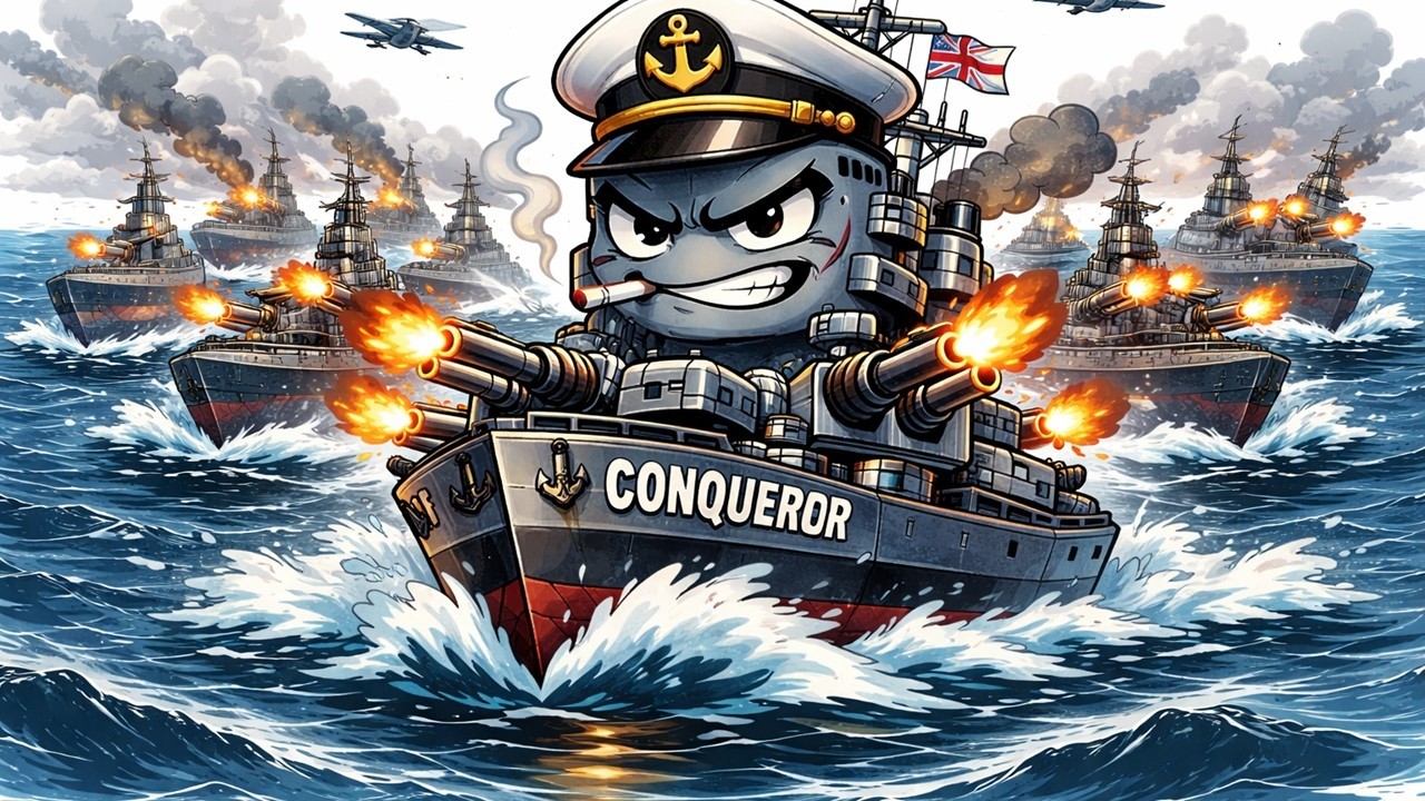 Conqueror supporting Team !!!!