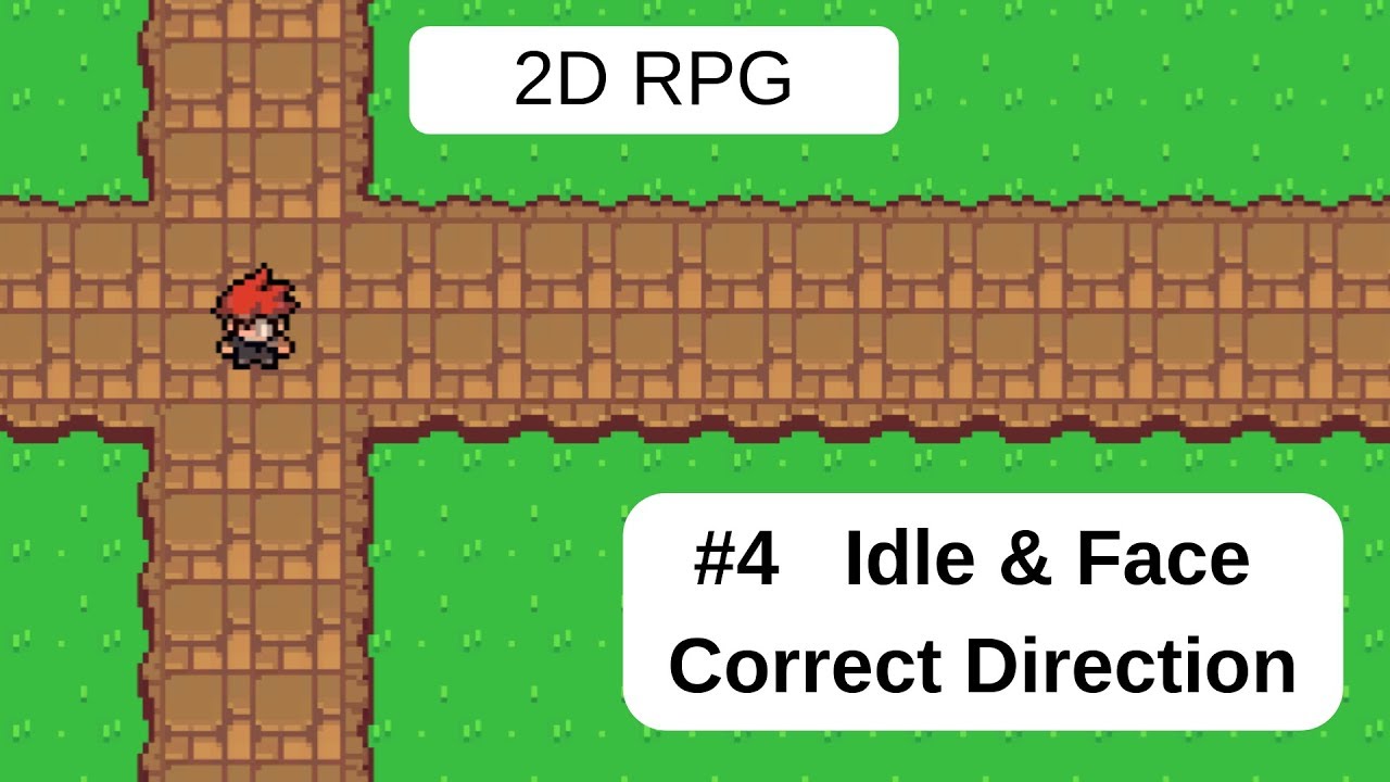 Topdown 2D RPG In Unity - 04 Idle & Face Correct Direction