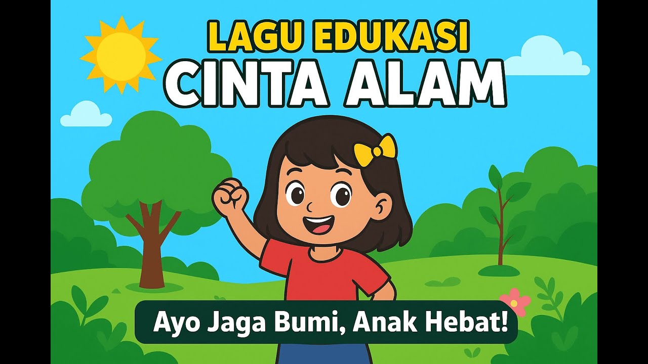 Aku Cinta Alam 🌱 | Lagu Anak Edukatif Tentang Menjaga Bumi & Alam