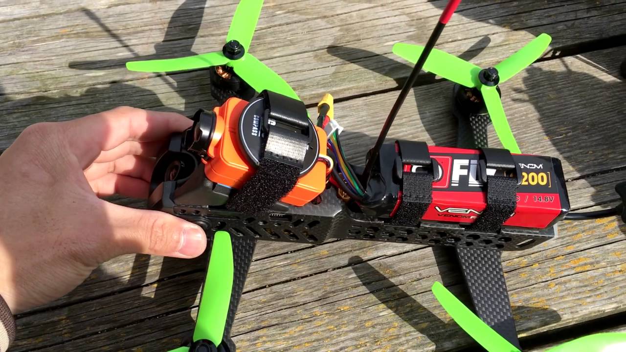 TBS Vendetta with GPS and CROSSFIRE Flight Test - 80 MPH