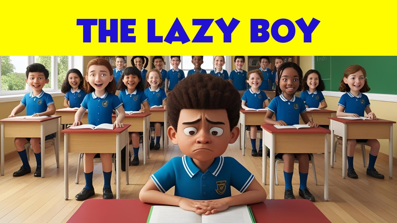 The Lazy Boy Story || Fairy Tales|| Bedtime Stories for kids in English