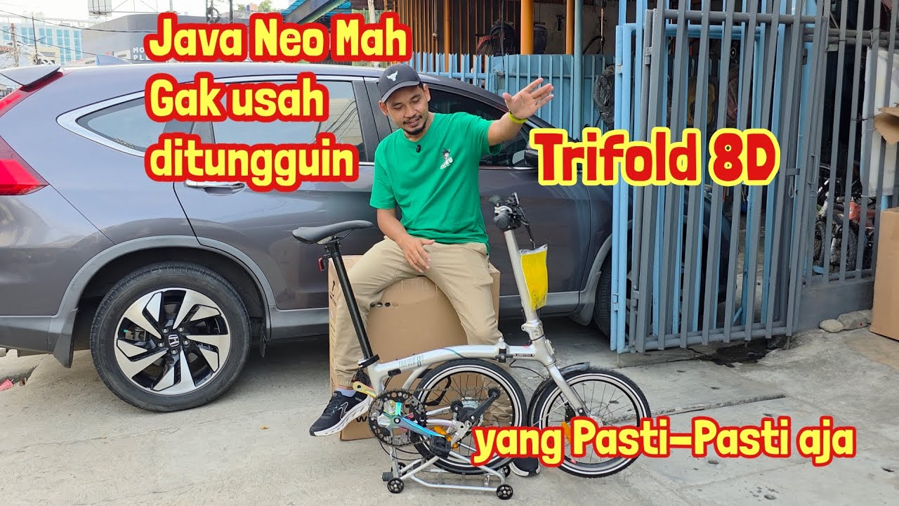 Review Sepeda Lipat Trifold 8 Disc yang lagi menarik promonya