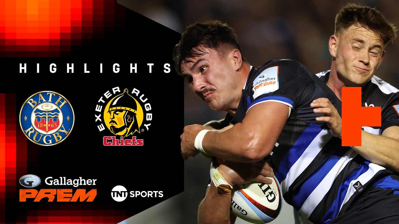 ENTERTAINING ENCOUNTER! 🍿 | Bath vs Exeter Chiefs | Gallagher PREM Rugby Highlights