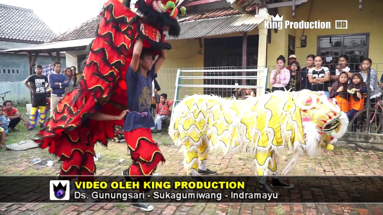 Aksi Heboh Barongsai - Singa Dangdut Putra Muda Live Soge Kandanghaur Indramayu