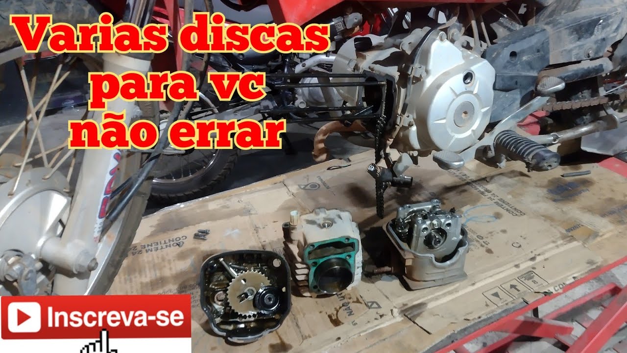 MONTAGEM PARCIAL MOTOR POP110/BIZ 110