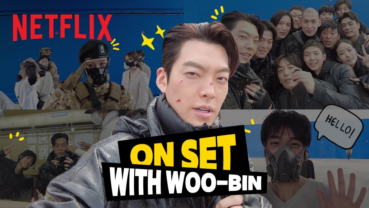 (VLOG) A day on set with Kim Woo-bin | Black Knight [ENG SUB]