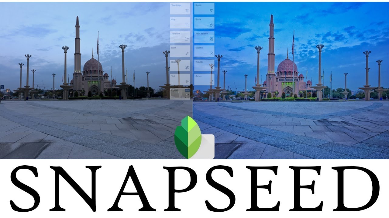 اقوى برنامج تعديل صور بالجوال 1 .. Snapseed Tools Tutorial