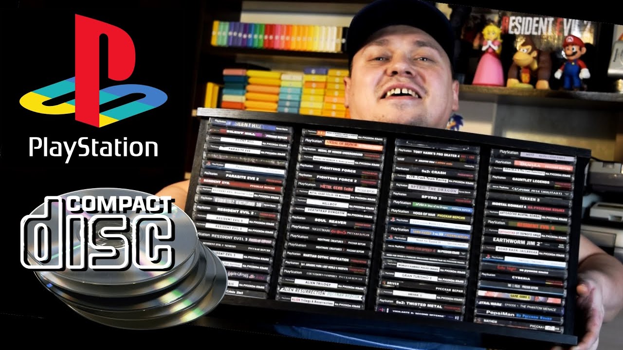 ✅ Моя коллекция дисков для Sony Playstation