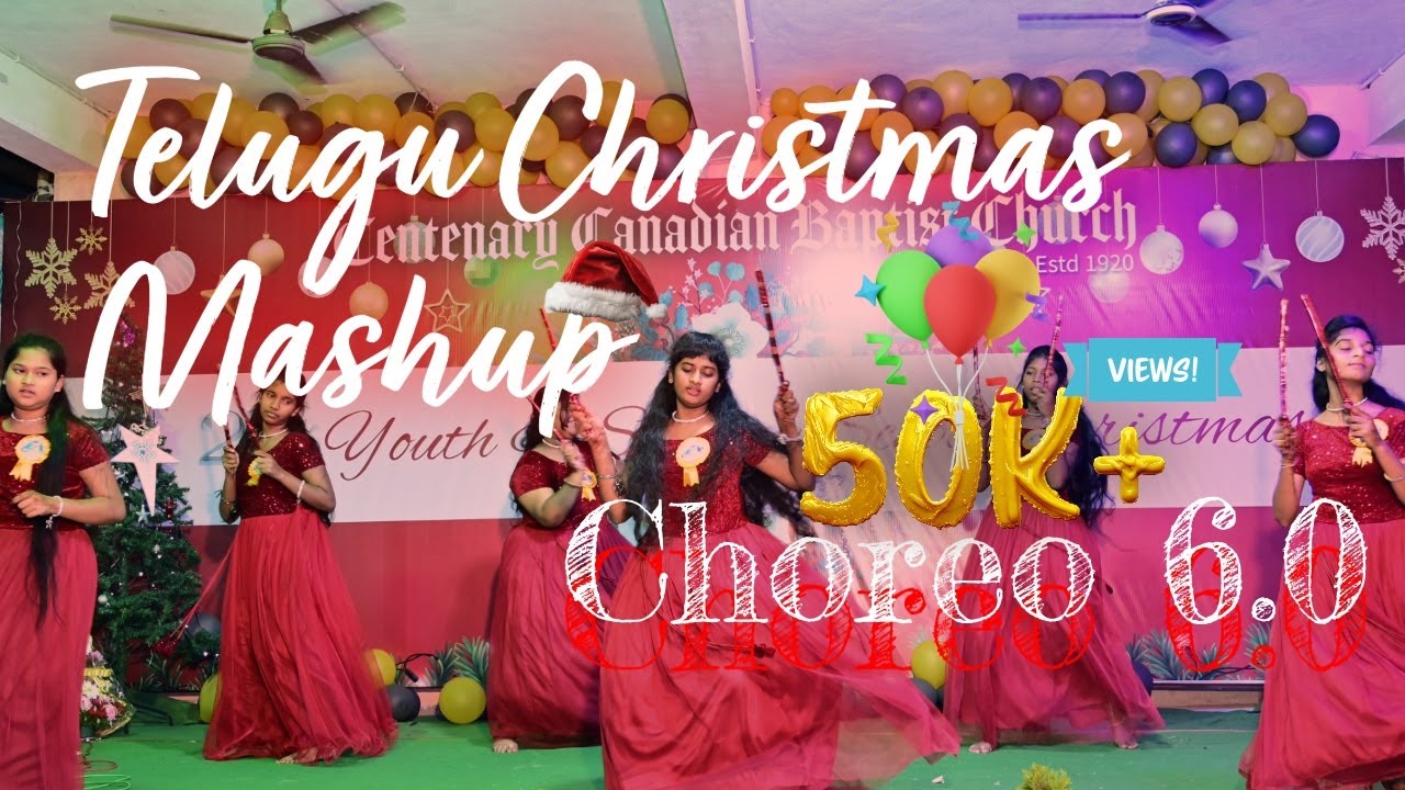 Latest Telugu Christmas Mashup Choreo 6.0 | Telugu Christmas Songs I Canadian Baptist Church