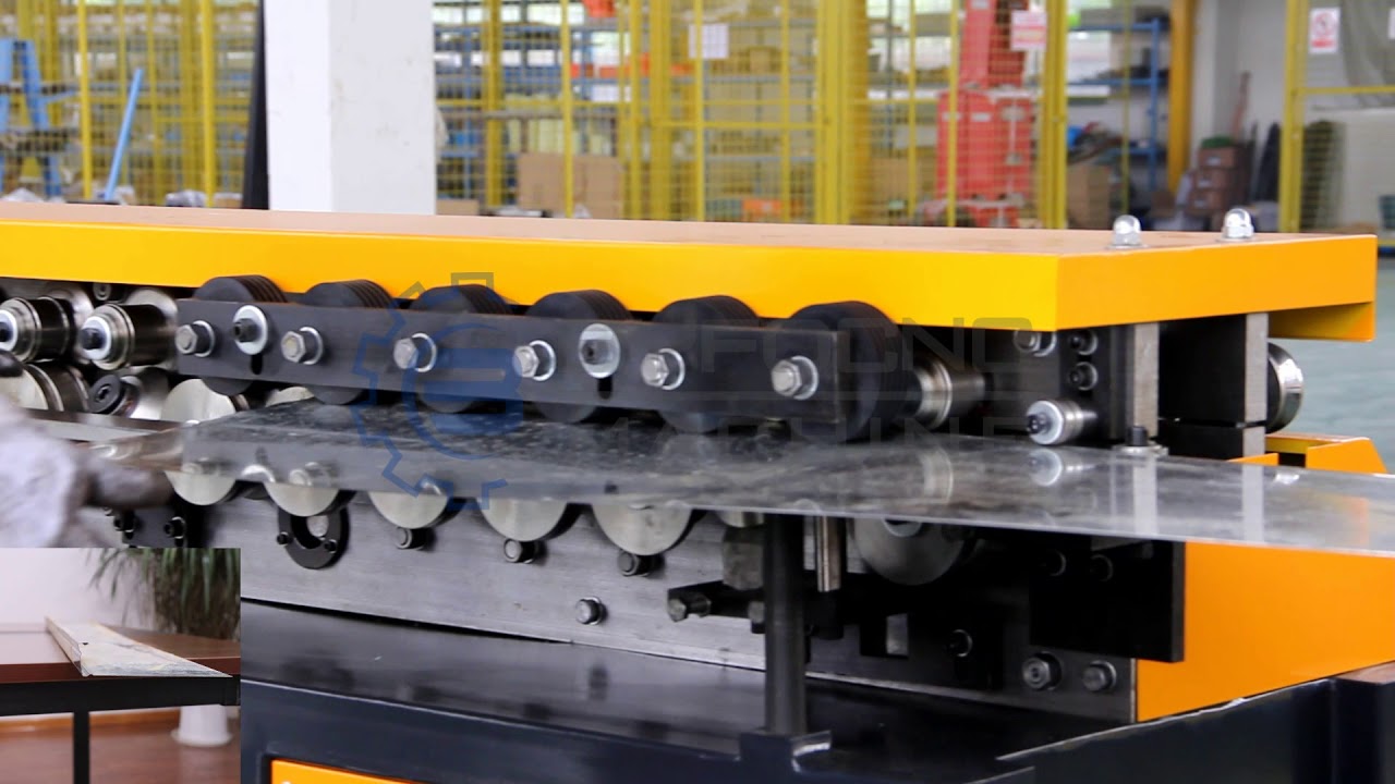 Hvac duct flange forming machine from BYFO Company