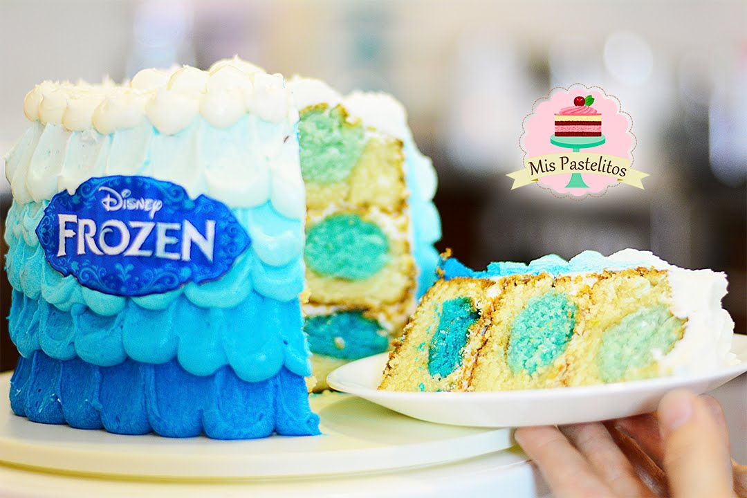 ¡HORNEA Y DECORA UN PASTEL DE FROZEN! | MIS PASTELITOS