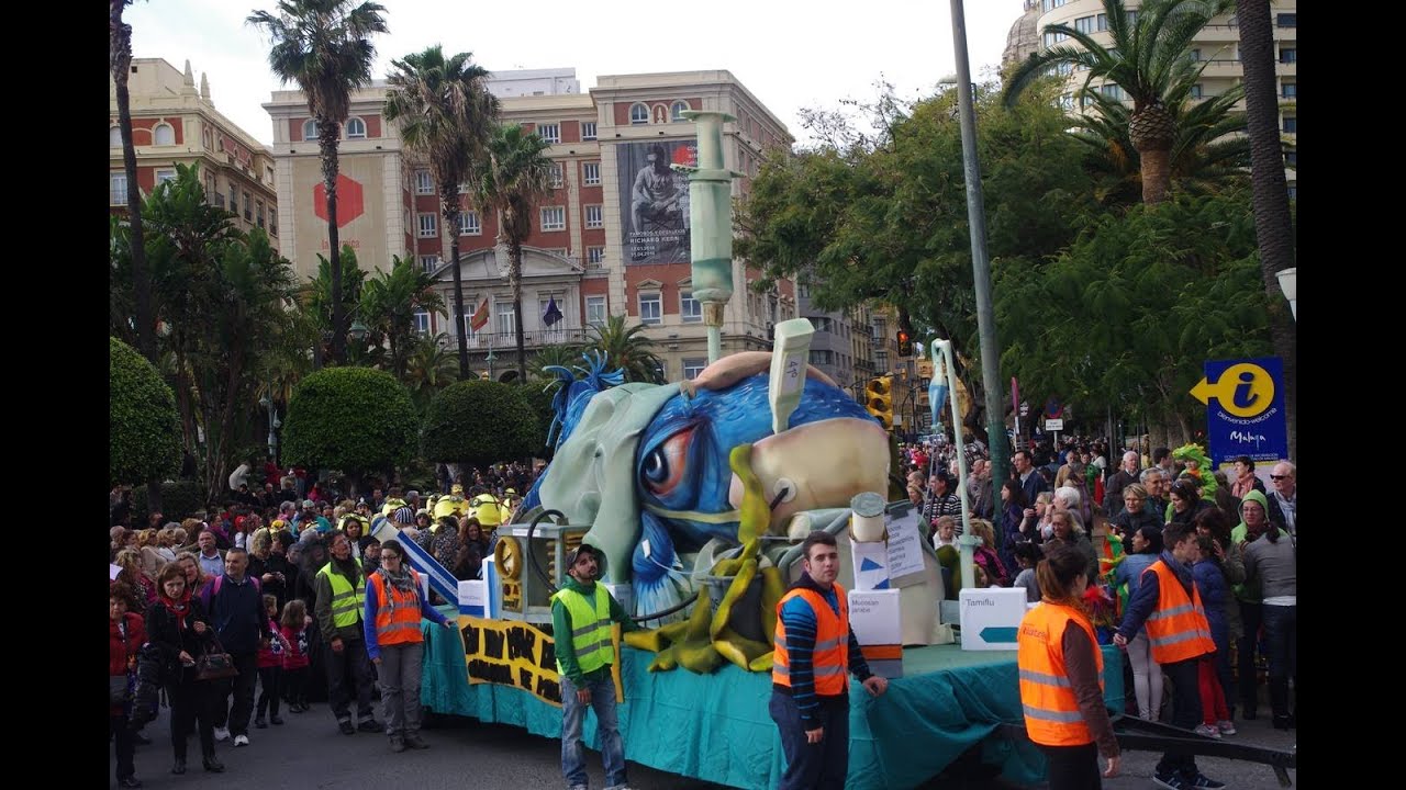 Entierro Del Boquerón Carnaval De Málaga 2014