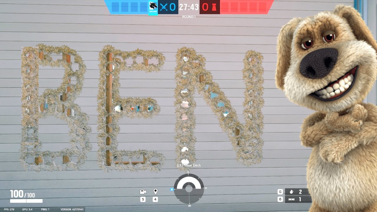 Ben in Rainbow Six Siege