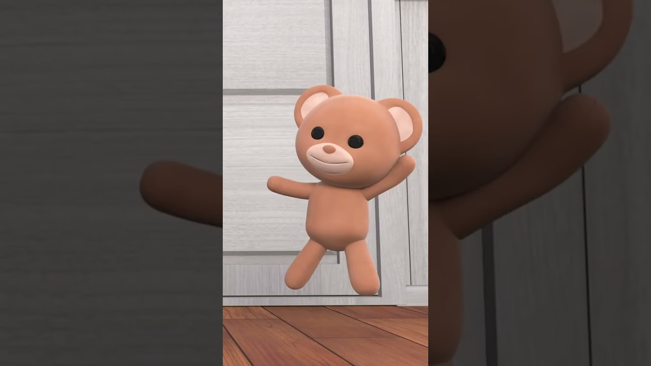 🧸TEDDY BEAR DANCE🧸 | Hello Tiny | #shorts