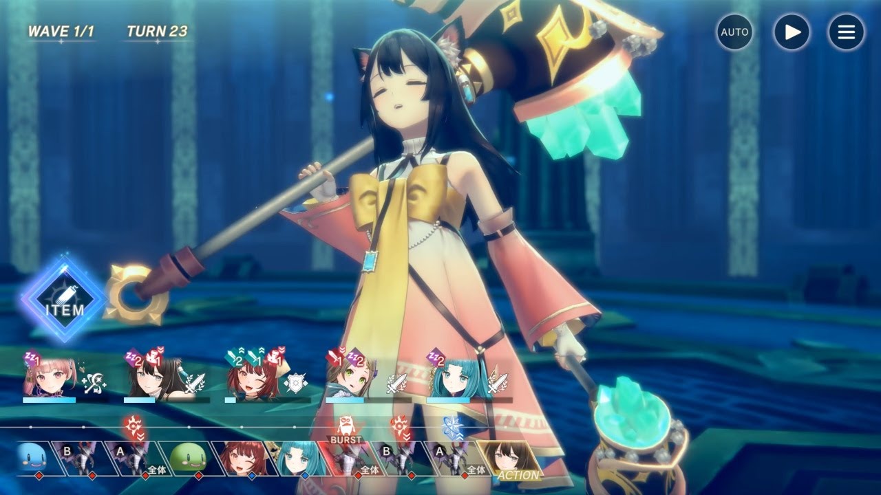 レスレリアーナのアトリエ　眠りモーション