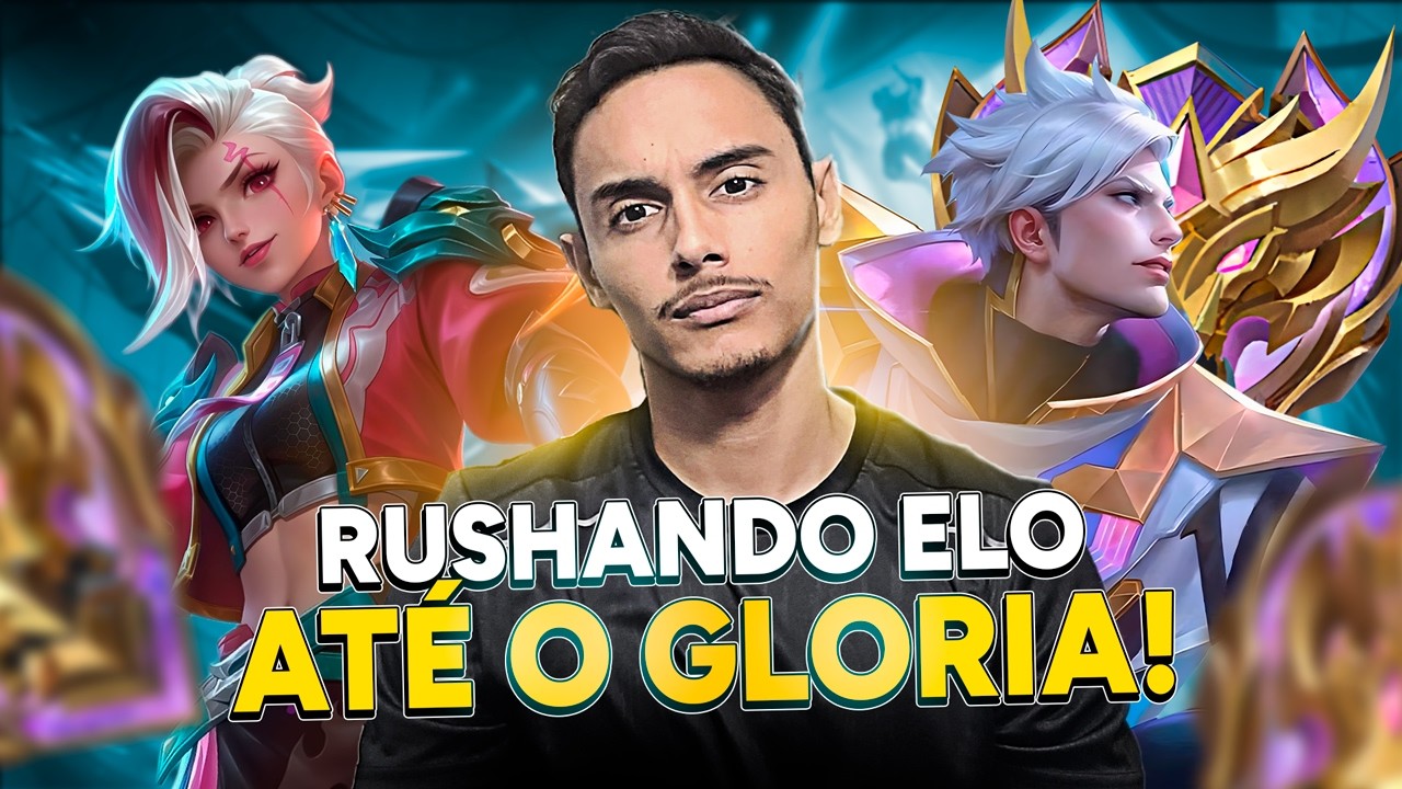 BORA CARREGAR GERAL NAS RANKS FULL GOLD! MOBILE LEGENDS