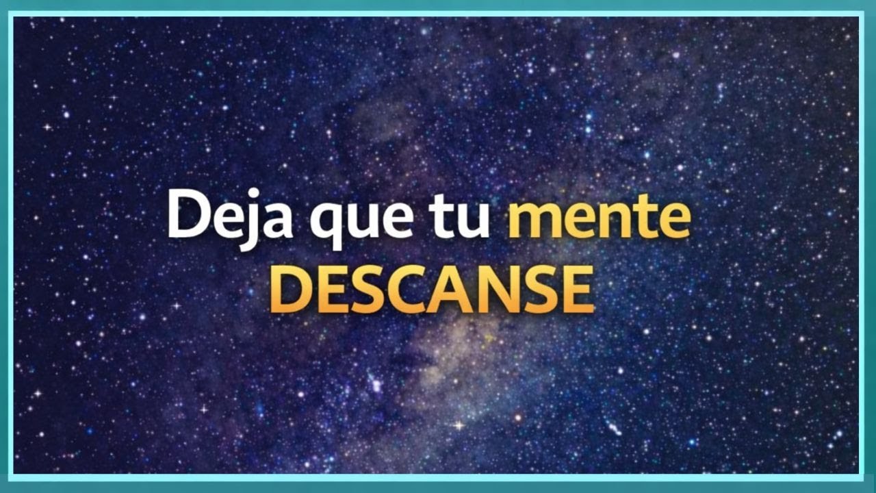 Deja que tu Mente Descanse | Meditación Guiada para Soltar y Calmarte