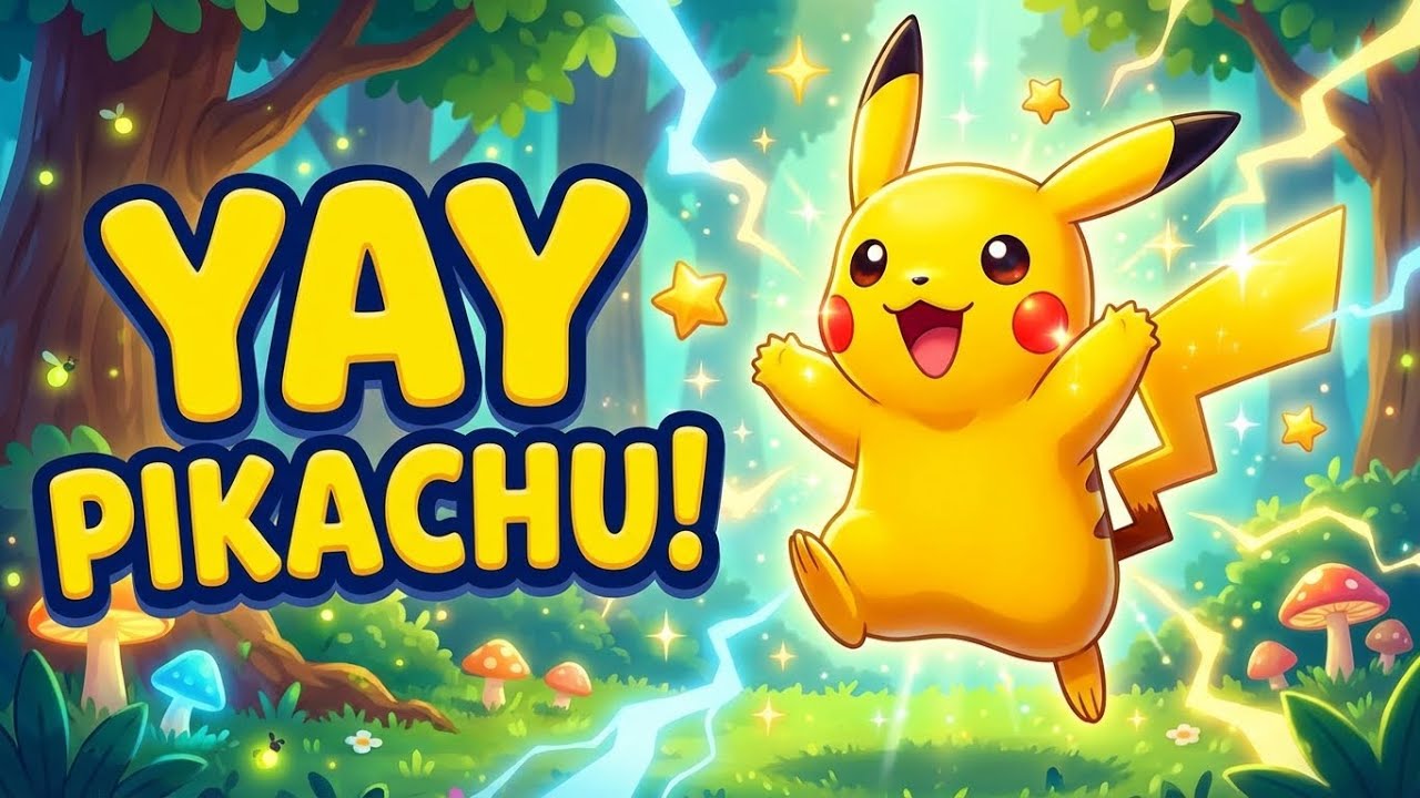 Pikachu Saves the Day ⚡  Fun Animated Story for Kids  Pokémon Cartoon