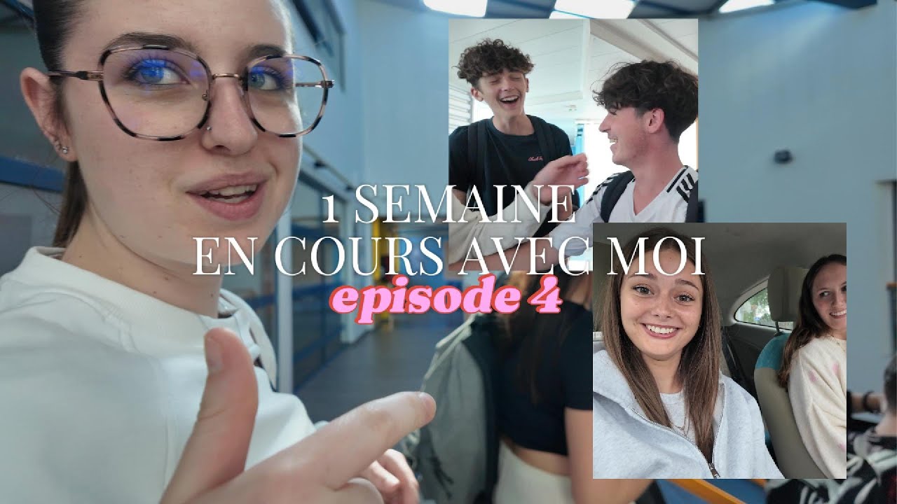 1 semaine de cours avec moi ;)