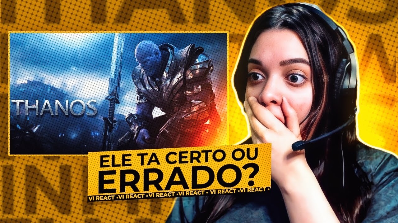 Thanos - Destino Final | HD - Gabriel Produções | REACT