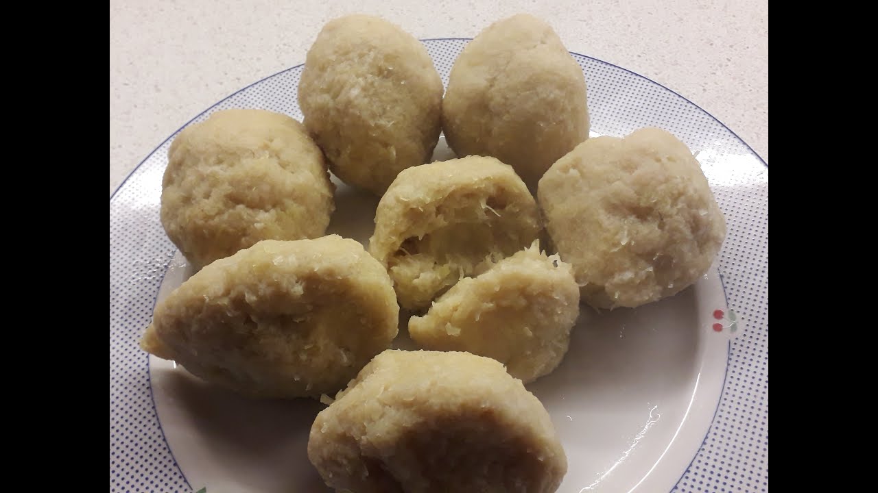Chlupaté knedlíky (jednoduchá verze)