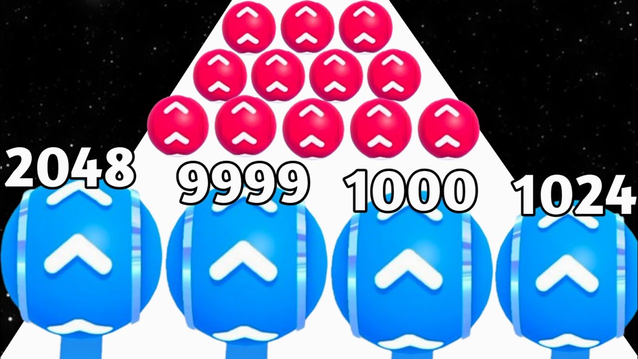 Level Up Balls vs Going Balls - All Level Gameplay (New Update, Math Games) 