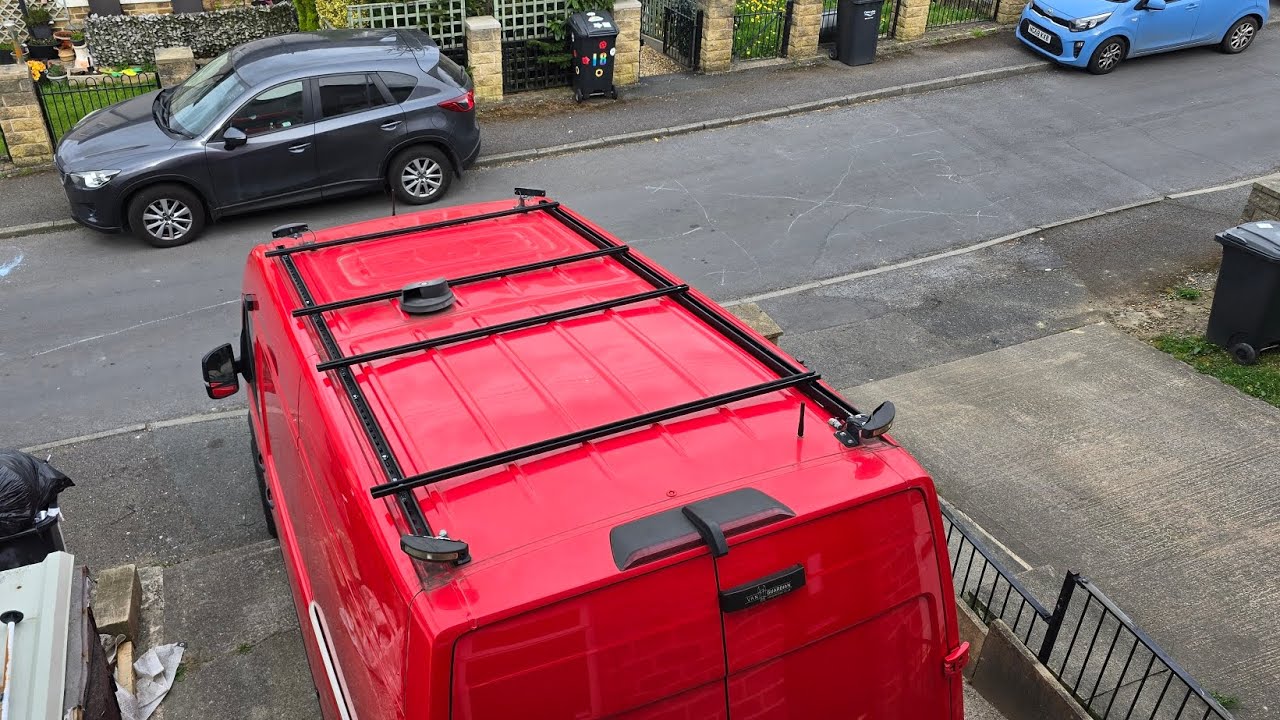 Unistrut roof rack vw crafter
