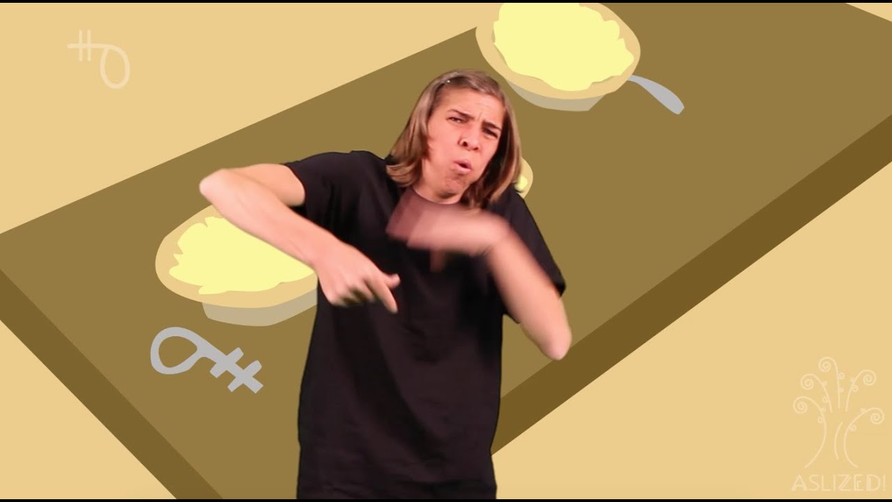 Goldilocks and the Three Bears in American Sign Language