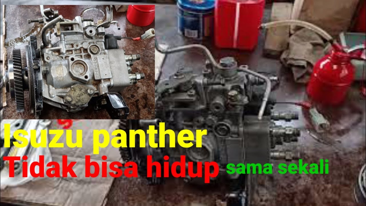 Cara mengatasi mobil Isuzu panther tidak bisa hidup, cara mudah ganti rotor head Isuzu panther