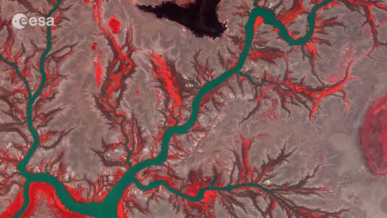 A Terra vista do Espa&ccedil;o - Kumbunbur - KOMPSAT 2