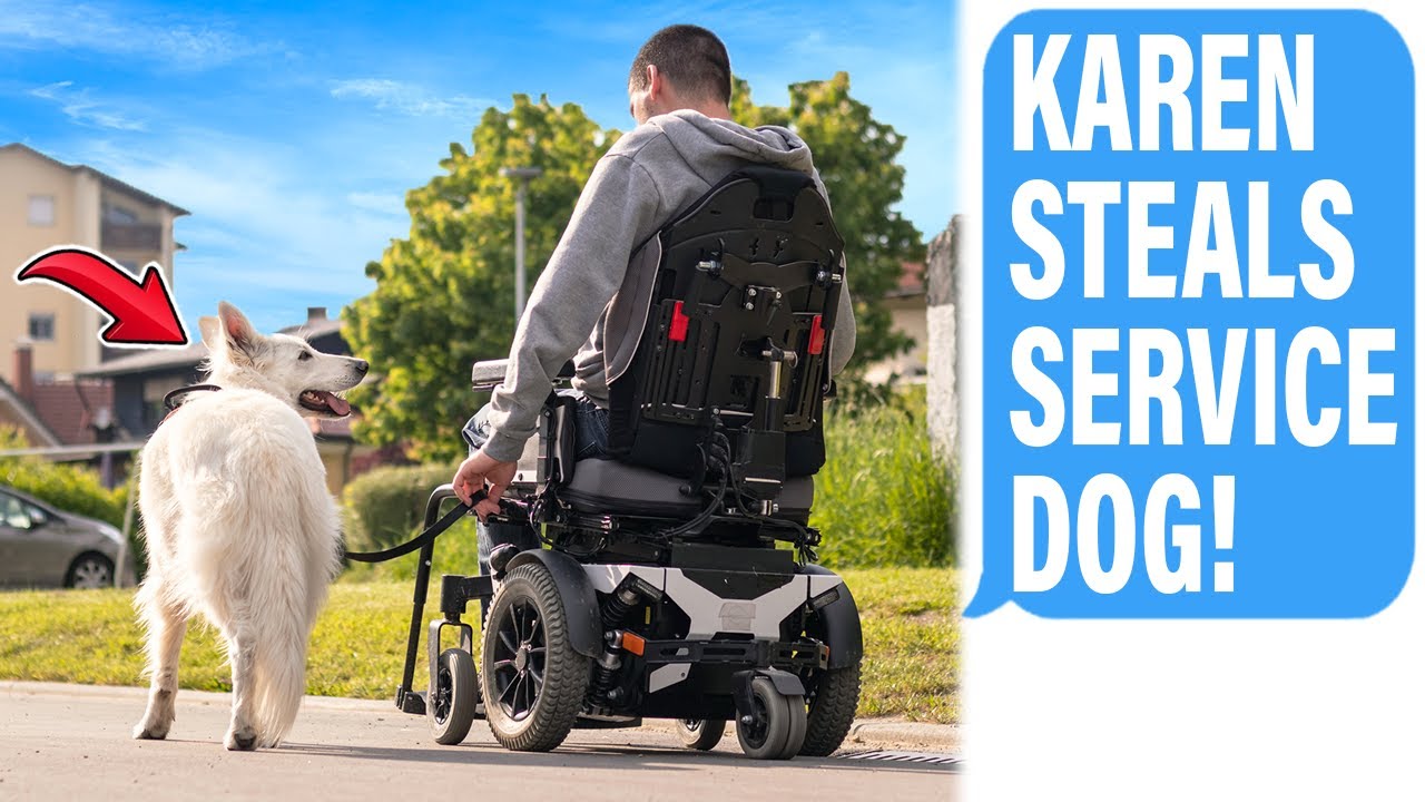 Karen Steals My Service Dog & Calls 911, Claims I've A Gun! I Almost Got Shot!
