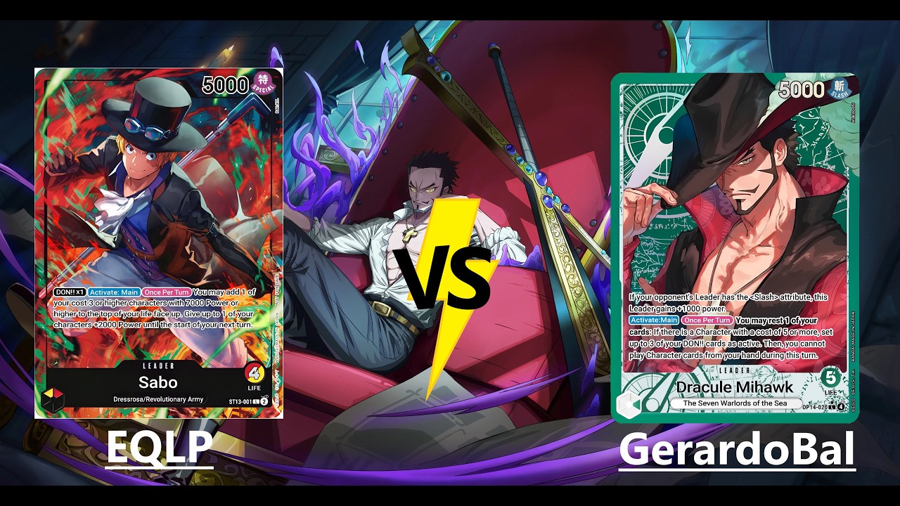 ||SaboST13 VS Mihawk||Primera Ronda Mesa 1 Locals 12 Personas GamersPalma||