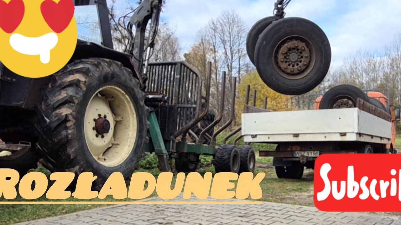 Wyładunek materiału🛞 na mocniejsze półosie ZACZYNAMY poprawę fabryki💪  ,,Nowy tandem ●1''