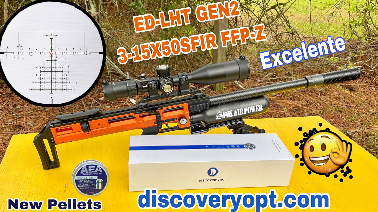 DISCOVERYOPT ED-LHT GEN2 3-15X50SFIR FFP-Z (pequeña pero buena👊
