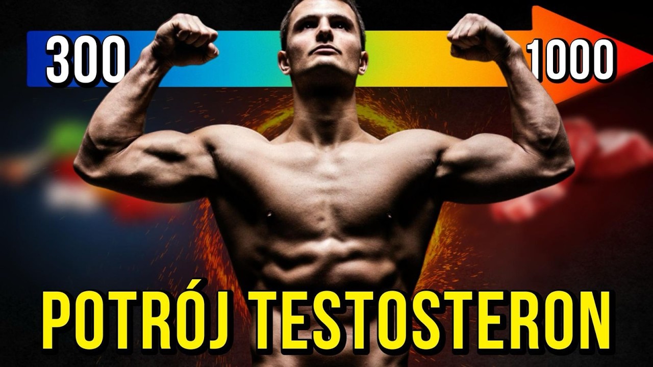 5 PRODUKT&Oacute;W, Aby Mieć 1000 ng/dl TESTOSTERONU NATURALNIE