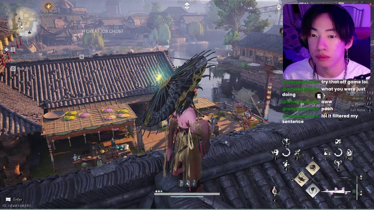 Where Winds Meet: GvG DPS Fan/Umbrella