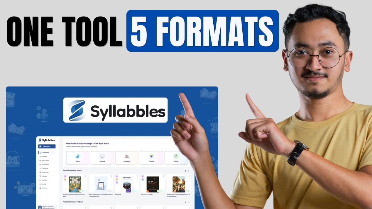 How I Created Ebooks, Podcasts & Designs in Minutes (Syllabbles Review)