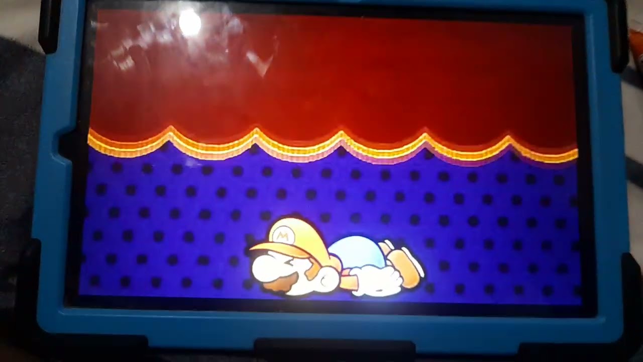 Anti-Piracy Screen: Paper Mario: Thousand Year Door