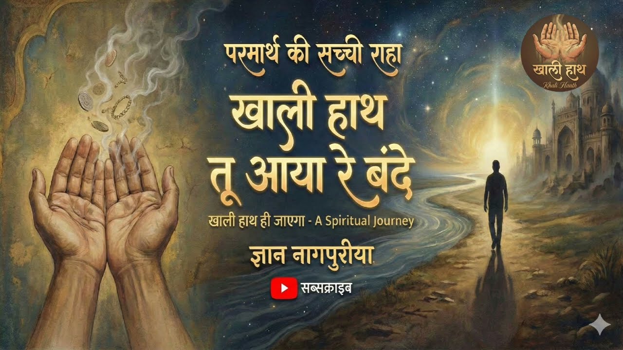 खाली हाथ तू आया रे बंदे - जीवन का कड़वा सच | Paramarth Ki Sacchi Raha | Gyan Nagpuriya