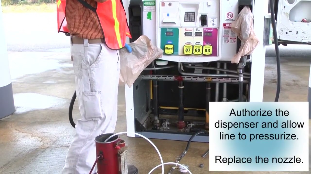 Testing the OPW Volumetric Line Leak Detector VLLD Sensor
