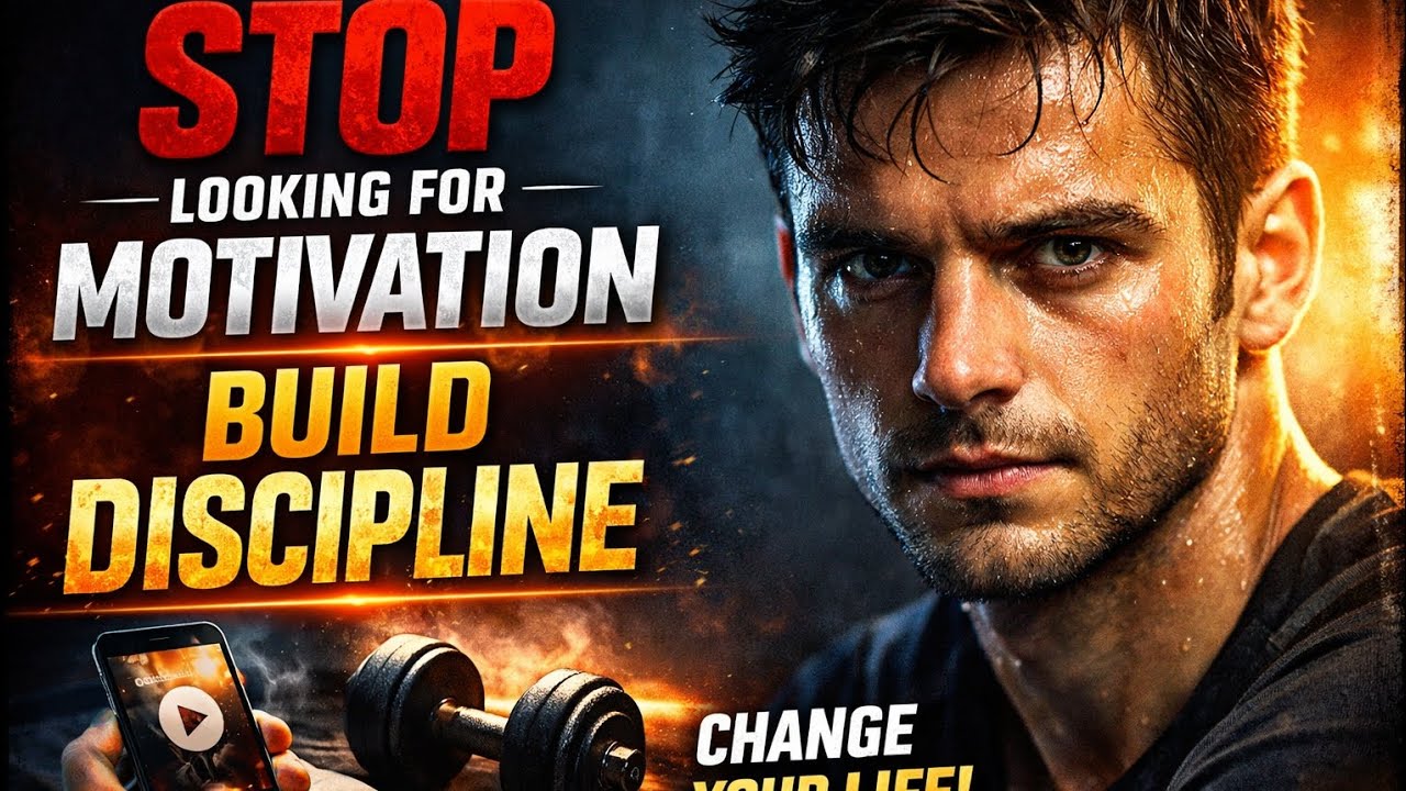Stop Chasing Motivation  Build Discipline & Transform Your Life motivation speech English 