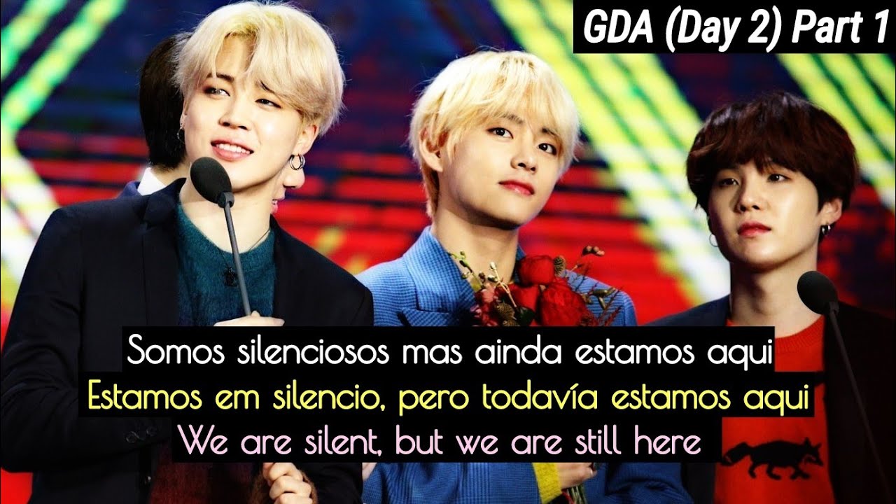 Yoonmin (Análise|Análisis|Analysis) GDA (Day 2) PART 1; We are silent, but we are still here
