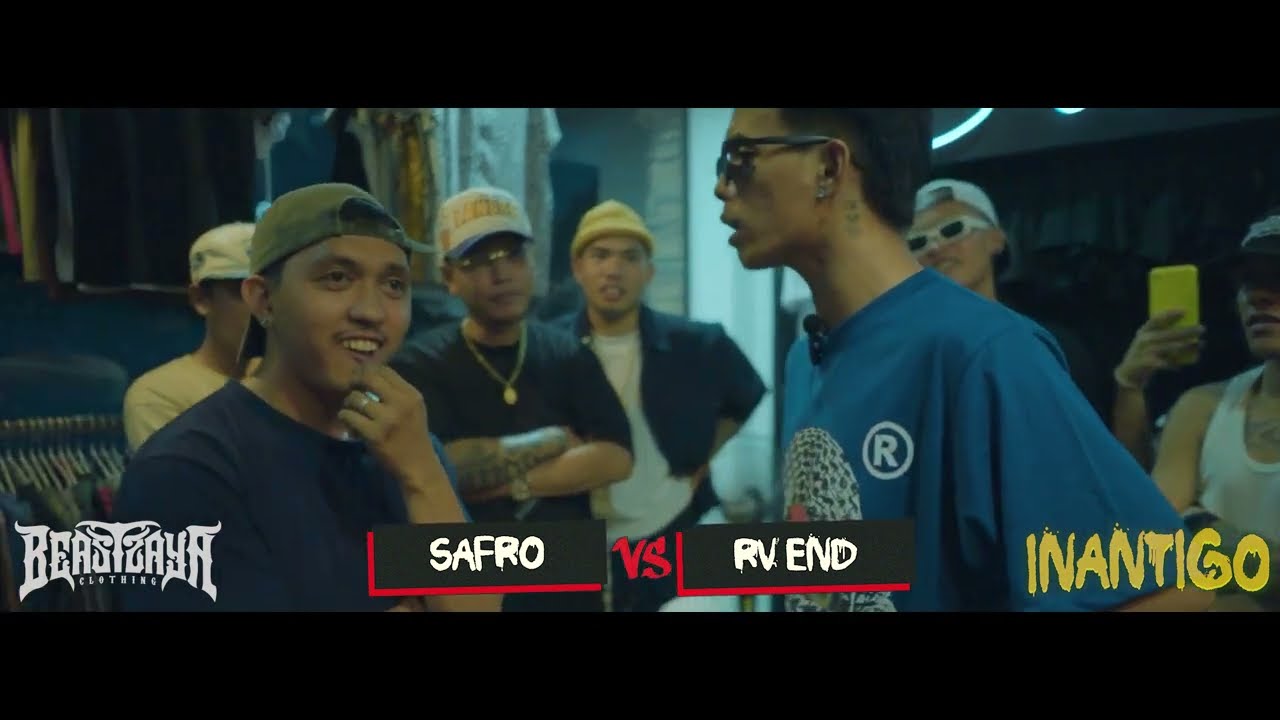 Bisaya Rap Artist X 7200 GOAT Collective Presents: INANTIGO - SAFRO vs. RV END