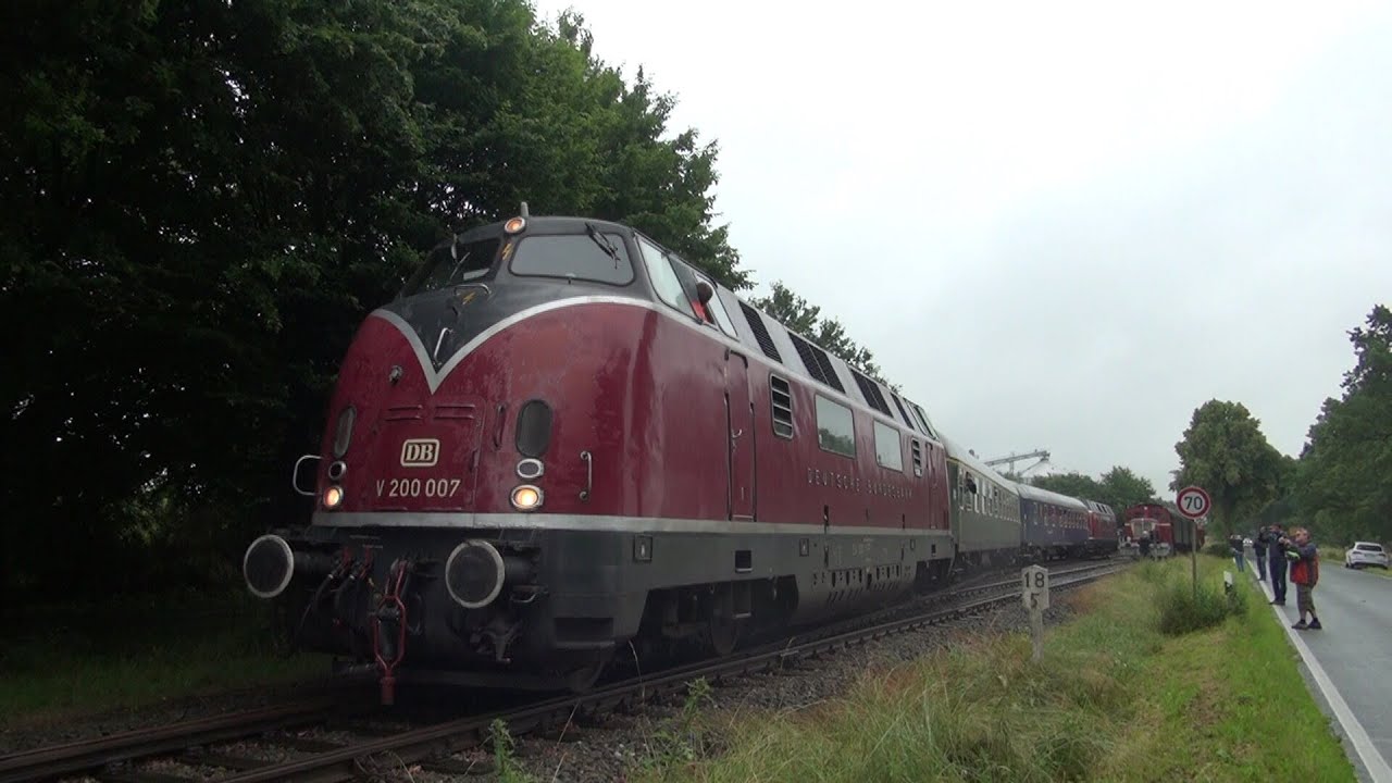 V200 033 trifft V200 007 | Großdieselloks und Kleinbahnromantik (HD)