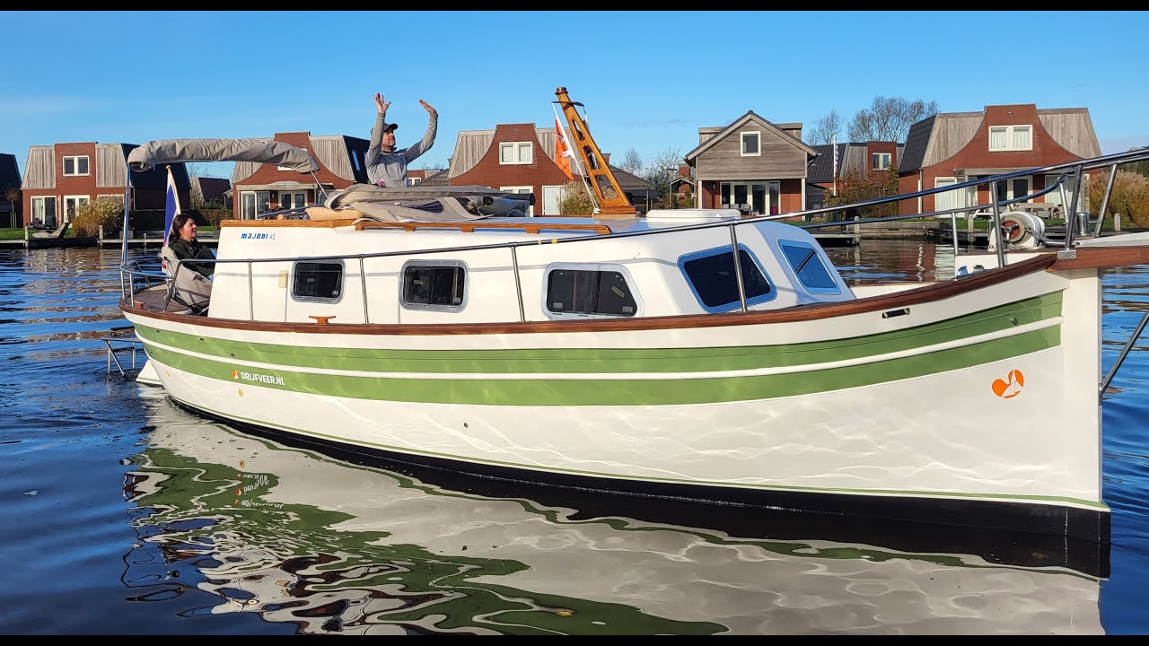 Majoni 42 cabin sloep op de Friese meren | Drijfveer Akkrum