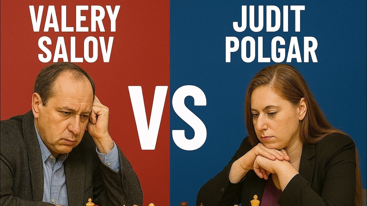 Valery Salov vs Judit Polgar ◉ It Cat.16, Madrid 1995 | Chess Masterclass